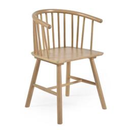 Cheshire Redwood Premium Oak Dining Chairs - Set of 2 in Light Oak - thumbnail 2