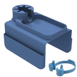 Havendro Sofa Chair Arm Rest Organiser Tray Storage Holder in Blue - thumbnail 1