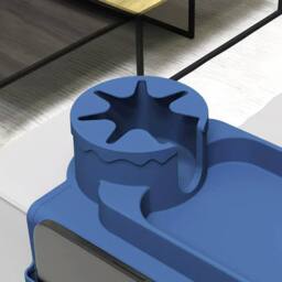 Havendro Sofa Chair Arm Rest Organiser Tray Storage Holder in Blue - thumbnail 5