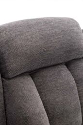 More4Homes Halton Fabric Heavy Duty Single Motor Rise Recliner Lift Mobility Chair in Charcoal - thumbnail 4