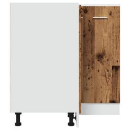 Berkfield Home Kitchen Cabinet Lyon Old Wood 75.5x75.5x81.5 cm Engineered Wood in Brown - thumbnail 5