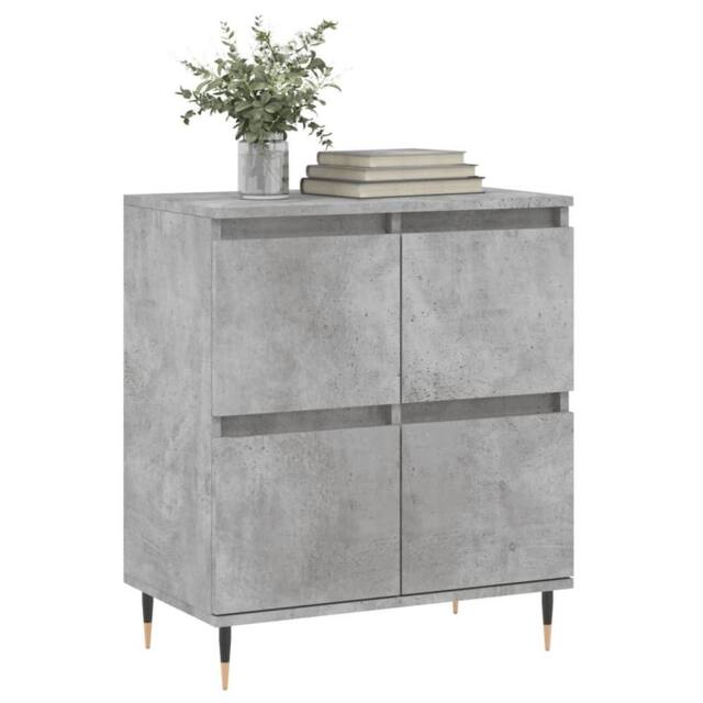 Berkfield Home Sideboard Concrete Grey 60x35x70 cm Engineered Wood - Size: 60 x 35 x 70 cm - image 1
