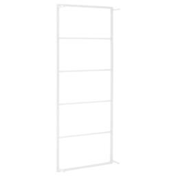 Berkfield Home Towel Rack White 45x10x115 cm Steel - Size: 45 x 10 x 115 cm - thumbnail 4