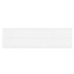 Berkfield Home Wall Headboard White 204x3x60 cm Solid Wood Pine - Size: 204 x 3 x 60 cm - thumbnail 4