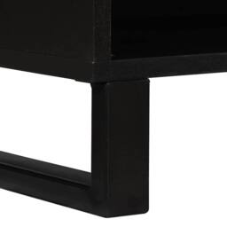 Berkfield Home TV Cabinet ‚Äì 80 x 31.5 x 46 cm Solid Wood & Engineered Wood in Brown - thumbnail 6