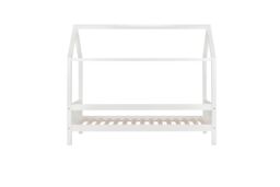 Birlea Home Bed Children's Wooden Bed Frame in White - Size: Single - thumbnail 4