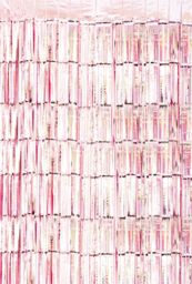 Netagon Shimmer Tinsel Curtain 2.5M x 1M Rose Gold - thumbnail 7