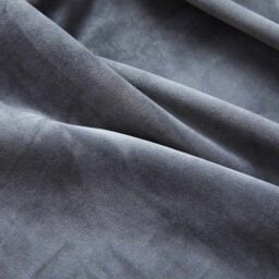 Berkfield Home Blackout Curtains with Rings 2 pcs Velvet Anthracite 140x225 cm - thumbnail 4