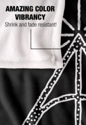 Warner Brothers Harry Potter Deathly Hallows Line Art Blanket 152 x 127 cm in White - thumbnail 4