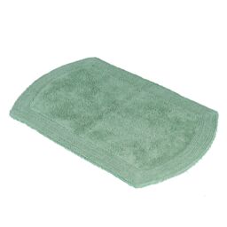 Showerdrape Ultra 100% Cotton Grey Reversible Bath Mat 800 x 500mm in Green - thumbnail 3