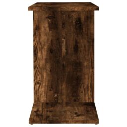 Berkfield Home Side Table Smoked Oak 50x30x50 cm Engineered Wood in Brown - Size: 50 x 30 x 50 cm - thumbnail 6