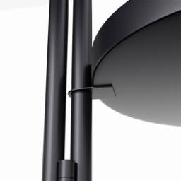 Living and Home 5-Tier Rotating Plant Stand Display Shelf Flower Rack Holder in Black - thumbnail 7