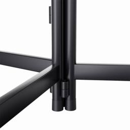 Living and Home 5-Tier Rotating Plant Stand Display Shelf Flower Rack Holder in Black - thumbnail 9