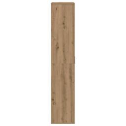 Berkfield Home Highboard Artisan Oak 80x35x180 cm Engineered Wood in Brown - Size: 80 x 35 x 180 cm - thumbnail 6
