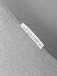 Catherine Lansfield 'Brushed Cotton' Duvet Cover Set in Grey - Size: Double - thumbnail 3