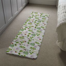 Benjamin Tate Design Selection Of Laves & Flowers Runner Rug in Natural - Size: 67 cm x 230 cm - thumbnail 4