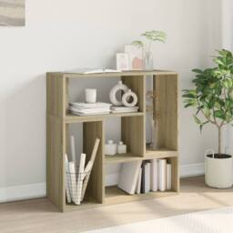 Berkfield Home TV Cabinets 2 pcs Sonoma Oak 75x30x50 cm Engineered Wood in Brown - Size: 75 x 30 x 50 cm - thumbnail 4