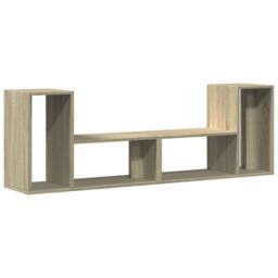 Berkfield Home TV Cabinets 2 pcs Sonoma Oak 75x30x50 cm Engineered Wood in Brown - Size: 75 x 30 x 50 cm - thumbnail 1