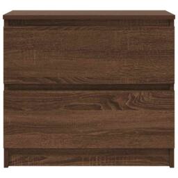 Berkfield Home TV Cabinet Brown Oak 60x35x54 cm Engineered Wood - Size: 60 x 35 x 54 cm - thumbnail 6