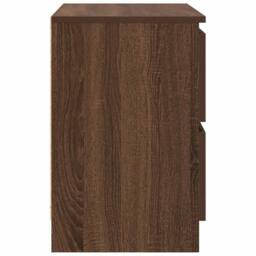 Berkfield Home TV Cabinet Brown Oak 60x35x54 cm Engineered Wood - Size: 60 x 35 x 54 cm - thumbnail 7