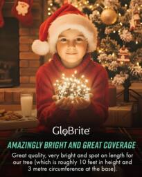 Globrite Warm White Fairy Lights 10m 100LED String Lights for Indoor & Outdoor Decoration - thumbnail 8