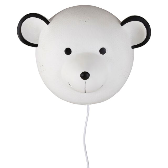 Orsina Premier Kids Kids Bear Wall Mount Night Light in White - image 1