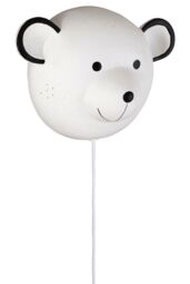 Orsina Premier Kids Kids Bear Wall Mount Night Light in White - thumbnail 2