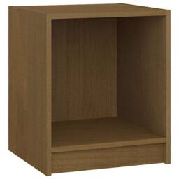 Berkfield Home Elegant Bedside Cabinets 2 pcs Honey Brown 35.5x33.5x41.5 cm Soli - thumbnail 5