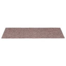 Berkfield Home Stair Mats 10 pcs Brown 65x21x4 cm Needle Punch - Size: Medium - thumbnail 4