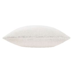 Yard Olann Faux Shearling Cushion in White - Size: 45 cm x 45 cm - thumbnail 3