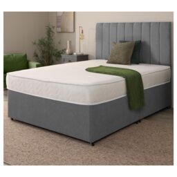 eXtreme Comfort Ltd Aloe Vera Hybrid Mattress 18cm Deep Plush Feel Breathable Cover in White - Size: Double - thumbnail 7