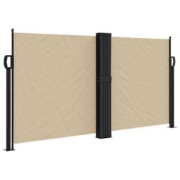 Berkfield Home Retractable Side Awning Beige 120x1200 cm - thumbnail 3