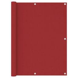 Berkfield Home Balcony Screen Red 120x500 cm Oxford Fabric - thumbnail 2