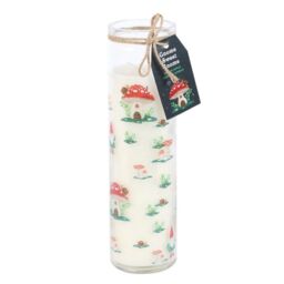 Something Different Gnome Sweet Gnome Spiced Apple Tube Candle in White