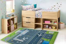 RugsX Bambino Rug in Green - Size: 80 cm x 150 cm - thumbnail 4