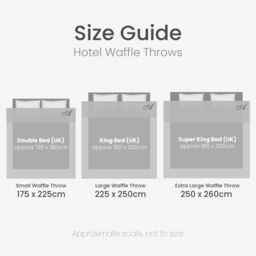 Allure Bath Fashions Luxury Hotel Waffle Throw Blanket Bedspread - 100% Cotton in White - Size: Small - thumbnail 6
