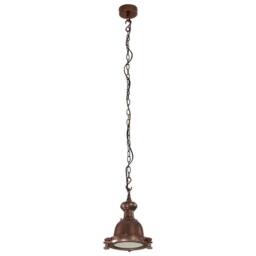 Berkfield Home Pendant Lighting 25x25x134 cm¬†Aluminium in Copper - Size: 25 x 25 x 134 cm - thumbnail 4