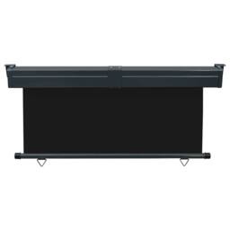 Berkfield Home Stylish Balcony Side Awning 170x250 cm Black - thumbnail 4
