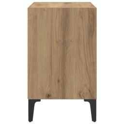 Berkfield Home Bedside Cabinets 2 pcs Artisan Oak 40x30x50 cm Engineered Wood in Brown - Size: 40 x 30 x 50 cm - thumbnail 7