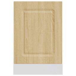 Berkfield Home Dishwasher Panel¬†Kalmar¬†Sonoma Oak 45x1.5x67 cm Engineered Wood in Tan - thumbnail 4