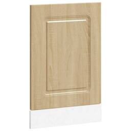 Berkfield Home Dishwasher Panel¬†Kalmar¬†Sonoma Oak 45x1.5x67 cm Engineered Wood in Tan - thumbnail 2