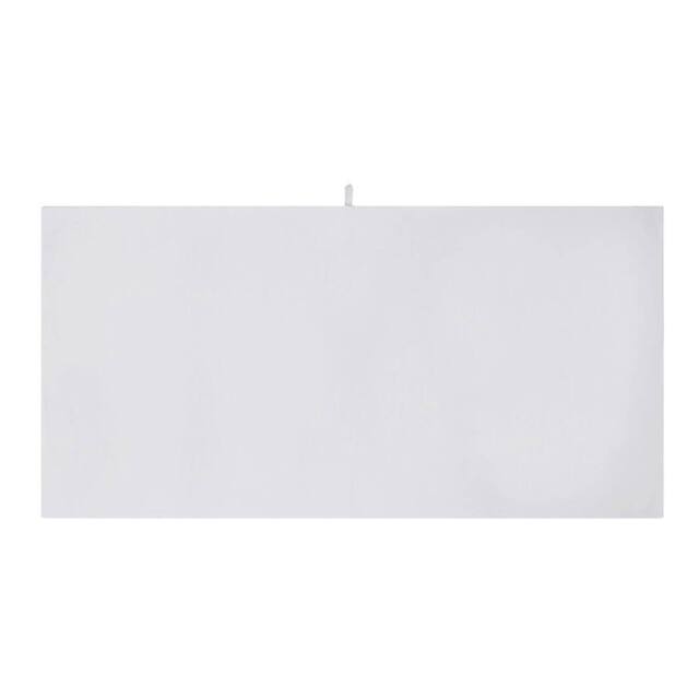 Towel City Plain Quick Dry Bath Towel in White - image 1