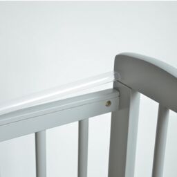 MCC Direct CozyCubs Wooden Baby Cot Crib with Mattress Brooklyn in Grey - Size: 1 Pack - thumbnail 4