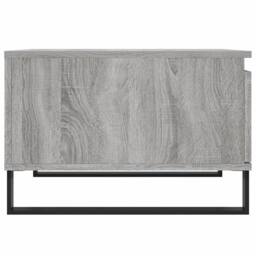 Berkfield Home Modern Coffee Table Grey Sonoma 55x55x36.5 cm Engineered Wood - thumbnail 7
