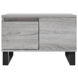 Berkfield Home Modern Coffee Table Grey Sonoma 55x55x36.5 cm Engineered Wood - thumbnail 5