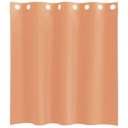 Berkfield Home Voile Curtains with Grommets 2 pcs Terracotta in Brown - thumbnail 4