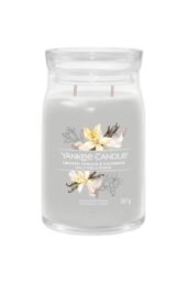 Yankee Candle Women's Signature Large Jar Smoked Vanilla & Cashmere in Grey - thumbnail 1