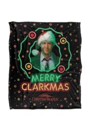 Warner Brothers Christmas Vacation Silky Touch Super Soft Throw Blanket 152x127cm in White - Size: 152x127 cm - thumbnail 1