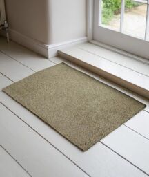 Desire Rugs Non Slip Absorbent Dirt Trapper Entrance Door Mats in Beige - Size: 50 cm x 80 cm - thumbnail 1