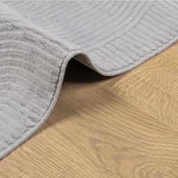 Berkfield Home Rug IZA Short Pile Scandinavian Look Grey 200x280 cm - Size: Medium - thumbnail 6